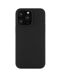 Чехол Ecopelle Case с MagSafe для iPhone 15 Pro Max чёрный Vlp