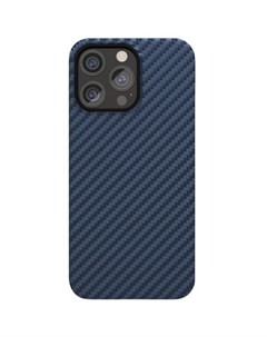 Чехол Kevlar Case с MagSafe для iPhone 15 Pro Max тёмно синий Vlp
