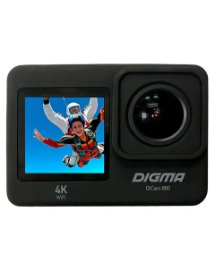 Экшн камера DiCam 880 Black Digma