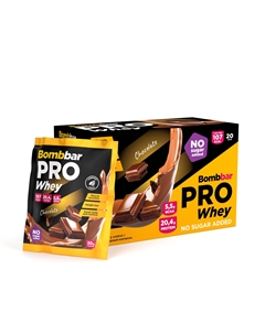 Протеиновый коктейль - Шоколад (порционный) Bombbar