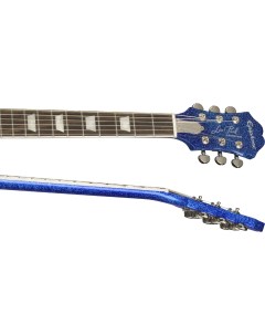 Электрогитары Tommy Thayer Electric Blue Les Paul Electric Blue Incl Hard Case Epiphone