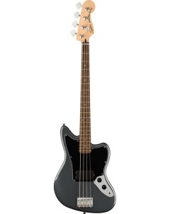 Бас гитары FENDER Affinity Jaguar Bass H LRL Charcoal Frost Metallic Squier