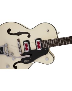 Электрогитары GRETSCH G5410T Electromatic Hollow Body RAT ROD Matte Vintage White Gretsch guitars