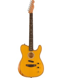 Акустические гитары Acoustasonic Player Telecaster Butterscotch Blonde Fender