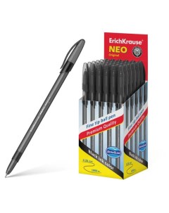 Ручка шариковая Neo Original черная 1 шт Erich krause