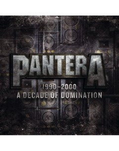 Металл Pantera 1990 2000 A Decade Of Domination Limited Edition 180 Gram Black Ice Transparent 2LP Wm