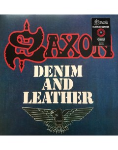 Металл Saxon Denim And Leather Coloured Vinyl LP Universal us