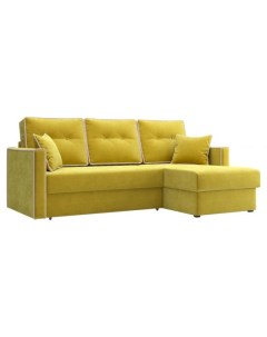 Угловой диван Лагос 93 160 см Пружинный блок Двуспальные Жесткие Желтый 220 Малогабаритные Первый мебельный