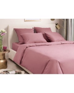 Комплект постельного белья Моноспейс сатин бузина Розовый Ecotex