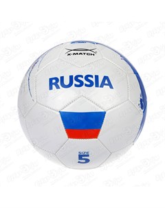 Мяч футбольный x match Россия размер 5 Bestway