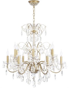 Подвесная люстра ODELIS SP12 GOLD Crystal lux