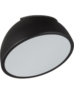 Потолочный светильник пластик белый черный LED 11Вт 4000K D200 IP20 Sonex