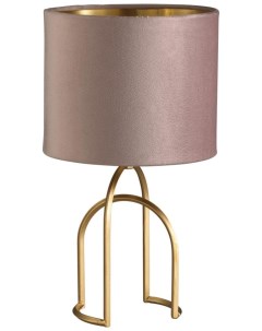 Настольная лампа MODERNI LN23 122 матовое золото розовый E14 40W 220V Lumion