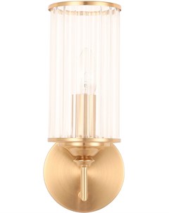 Бра GLORIA AP1 BRASS Crystal lux