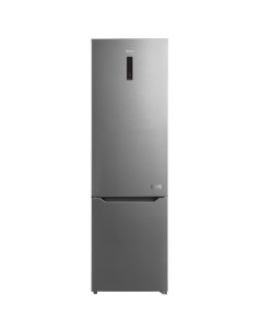 Холодильник двухкамерный MDRB489FGF02O 201х59 5х63 5см серебристый Midea