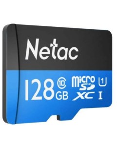 Карта памяти 128Gb microSD ECO Class 10 UHS I A1 адаптер NT02P500ECO 128G R Netac