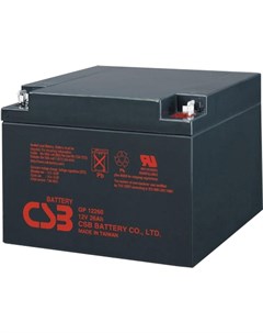 Аккумуляторная батарея для ИБП GP12260 12V 26Ah Csb