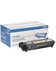 Картридж лазерный TN 3390 черный 12000 страниц оригинальный для HL 6180DW DCP 8250DN MFC 8950DW Brother