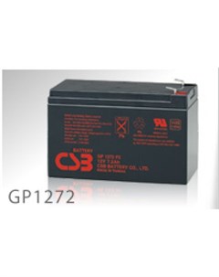 Аккумулятор 12V 7 2Ah GP1272 клемма 5мм Csb