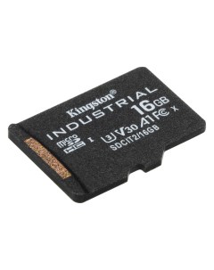 Карта памяти промышленная 16Gb microSDHC Industrial UHS I U3 V30 A1 SDCIT2 16GBSP Kingston