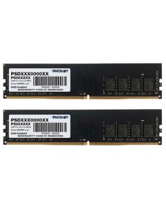 Комплект памяти DDR4 DIMM 16Gb 2x8Gb 3200MHz CL22 1 2V Signature Line PSD416G3200K Patriot memory