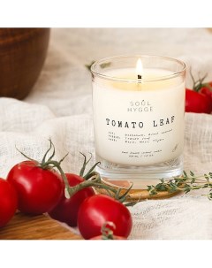 Свеча Tomato leaf с деревянным фитилём 225 мл Soul hygge