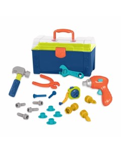 Набор игрушечных строительных инструментов в контейнере Battat