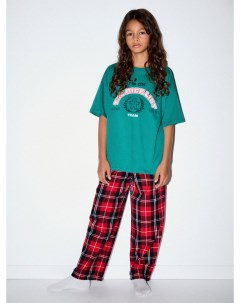 Пижама с брюками карго для девочек Sela