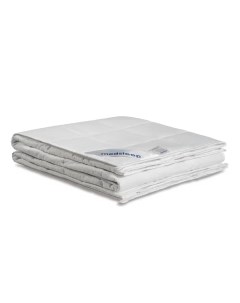 Одеяло утяжелённое Дефорте белое 140х200 см Medsleep