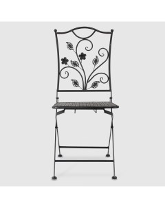 Декоративный стул для сада чёрный 50х38х94 см Ningde qinyuan