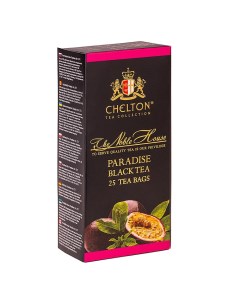 Чай черный Благородный дом с маслом маракуйи 25х2 г Chelton