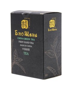 Чай китайский зеленый листовой 80 г Биошань