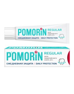 Зубная паста Regular Ежедневная защита 100 мл Pomorin