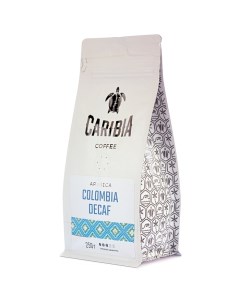 Кофе зерновой Arabica Colombia Decaf 250 г Caribia
