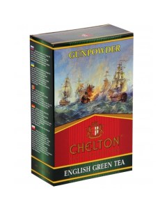 Чай зеленый Gunpowder Английский 100 г Chelton