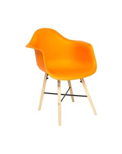 Кресло оранжевое 61х60х82 см Sdm