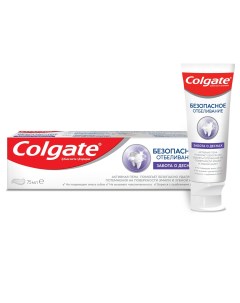 Зубная паста отбеливающая Безопасное отбеливание Забота о деснах 75 мл Colgate
