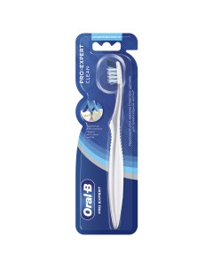 Зубная щетка Pro Expert Clean для превосходной чистки средней жесткости 1 шт Oral-b
