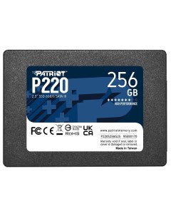 Накопитель SSD 2 5 Patriot 256GB P220 P220S256G25 Patriot memory