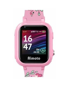 Детские умные часы Pro 4G 8100821 Фламинго Aimoto