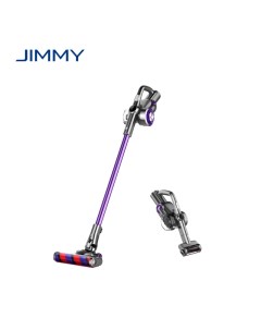 Пылесос вертикальный H8Pro беспроводной фиолетовый серый Jimmy