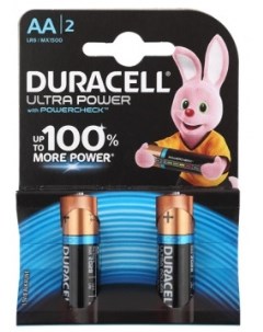 Батарейка LR6 Ultra Power 2шт size АА MX1500 Duracell