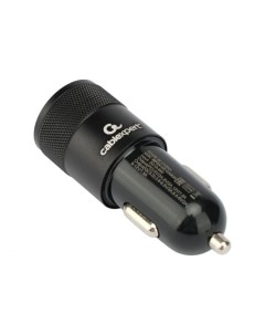 Зарядное устройство автомобильное MP3A UC CAR24 38Вт QC3 0 PD 2 порта USB и Type C Cablexpert