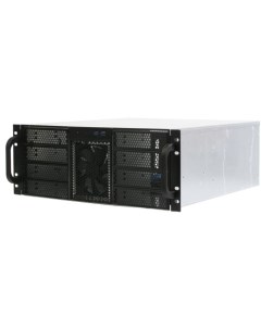 Корпус серверный 4U RE411 D8H4 F3E 65 F 8x5 25 4HDD черный без блока питания глубина 650мм MB EATX 1 Procase