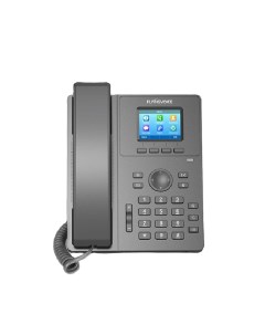 Телефон VoiceIP P11P IP телефон 2xEthernet 10 100 LCD 320x240 4 аккаунта SIP G722 Opus Ipv 6 порт дл Flying voice