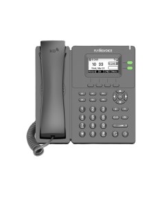 Телефон VoiceIP P20 IP телефон 2xEthernet 10 100 LCD 2 3 132x64 2 4GHz Wi Fi 2 аккаунта SIP G722 Opu Flying voice