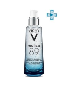 Гель сыворотка для кожи подверженной агрессивным внешним воздействиям Mineral 89 Vichy Виши 75мл L'oreal