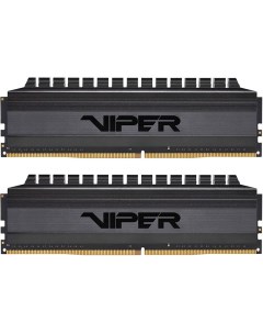 Модуль памяти VIPER 4 BLACKOUT 32GB 16GBx2 3000MHz CL16 PVB432G300C6K Patriot memory