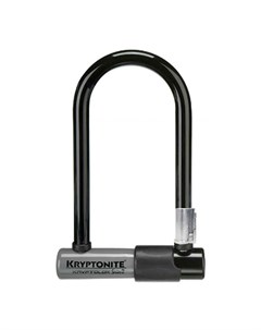 Велосипедный замок Kryptolok Mini 7 w Flex Cable Flexframe Bracket U lock на ключ серый 720018001973 Kryptonite
