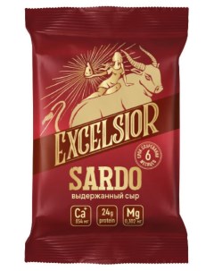 Сыр твердый Sardo 45 БЗМЖ 180 г Excelsior